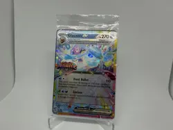 Glaceon Ex 026/131 SEALED Stamped Promo Prismatic Evolutions Pokemon TCG✅ NM/M✅ - Image 1