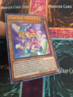 Yugioh Toon Dark Magician Girl DUPO-EN041 Ultra Rare 1st Edition Near Mint - Image 2