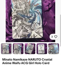 Special 4 RESERVED Naruto Sakura HOT Goddess Waifu Anime Holo Special Cards - Image 3