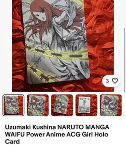 Special 4 RESERVED Naruto Sakura HOT Goddess Waifu Anime Holo Special Cards - Image 4