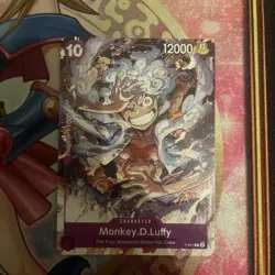 One Piece TCG Monkey.D.Luffy P-041 Promo Card English - Image 1