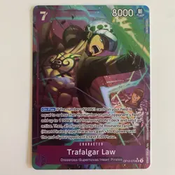 Trafalgar Law Alt Art OP12-073 NM One Piece Card Game English SR - Image 1