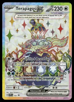 Pokemon Cards Terapagos ex 165 Scarlet & Violet Promo NM - Image 1