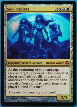 Sen Triplets FOIL Alara Reborn NM Mythic Rare CARD (510825) ABUGames - Image 1