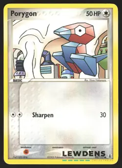 Porygon - 80/113 - Common - EX Delta Species - Pokemon Card - 2 - Image 1