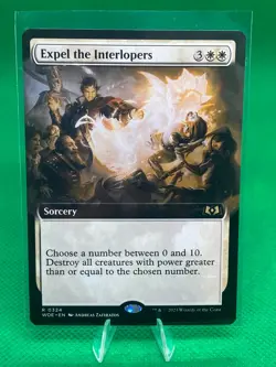MTG Expel the Interlopers (Extended), WOE #324 - Image 1