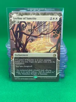 MTG - Leyline of Sanctity [Wilds of Eldraine: Enchanting Tales] - Image 1