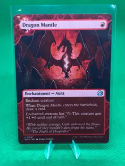 MTG Dragon Mantle - WOT Wilds of Eldraine - Image 1