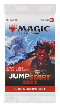 WOTC Magic: The Gathering Jumpstart 2022 busta 20 carte (IT) - Image 1