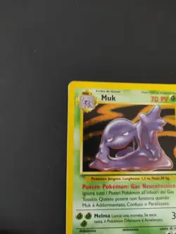 Pokemon 13/62 Muk holo GOOD ITALIANO Set Fossil Pokemon - Image 4