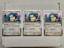 3x Pokemon TCG * Journey Together 117/159 Hop's Snorlax Rare HOLO - Image 3