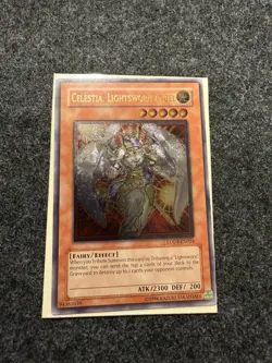 LODT-EN024, Celestia, Lightsworn Angel, Ultimate Rare Unl. - Image 1