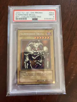 2002 Yu-Gi-Oh! BPT-002 Summoned Skull PSA 4 - Collector's Tins Limited Edition - Image 1