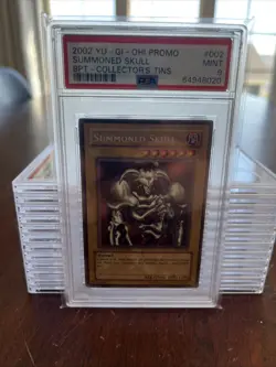 2002 Yu-Gi-Oh! BPT-002 Summoned Skull PSA 4 - Collector's Tins Limited Edition - Image 2