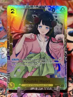 KOUZUKI HIYORI - One Piece TCG OP08-106 - SR Super Rare - Two Legends - Image 1