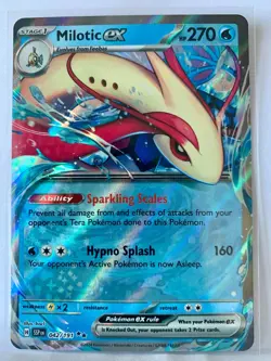 Milotic EX 042/191 Double Rare Card - Surging Sparks Set - Pack Fresh - Image 1