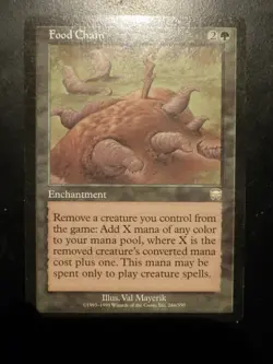 mtg magic food chain ENGLISH chaine alimentaire mercadian masques de mercadia - Image 1