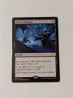 MTG Baleful Mastery - Strixhaven NM - Image 1