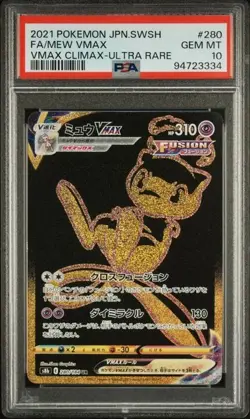 PSA 10 Mew Vmax 280/184 Vmax Climax UR Japanese Pokemon - Image 1