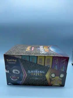 Pokemon Shining Fates Mad Party Pin Collection Sealed Display OVP Englisch - Image 4