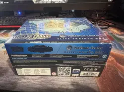 Pokemon Center Stellar Crown Etb, Rip In Plastic From Pokemon Center. - Image 2