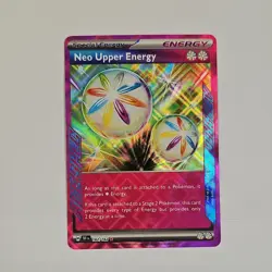 Pokemon Neo Upper Energy Full Art Ace SPEC Rare Holo 162/162 SV05 - Image 1