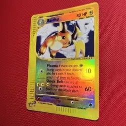 Pokemon Raichu Expedition Base Set 61/165 Reverse Holo Rare - Image 2
