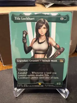 MTG - NM - Tifa Lockhart (Borderless) - FINAL FANTASY (FIN) - #391 - Regular - Image 1