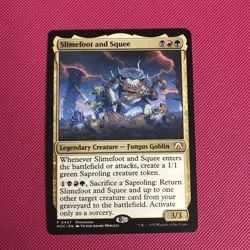 Slimefoot and Squee | March of the Machines Commander | Promo Prerelease MTG - Image 1