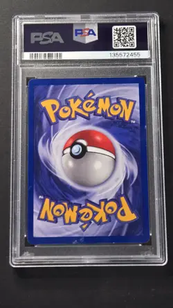 PSA 8 Moltres 21 Black Star Promo Aoki Error Pokemon 2000 - Image 2