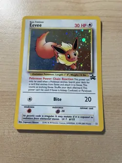 Eevee 11/53 Wotc Promo Holo (Excellent Condition) Lightly Played Vintage Pokemon - Image 1