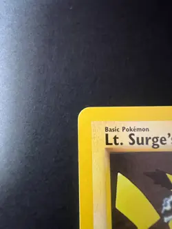 LT. SURGE'S PIKACHU 81/132 - POKEMON GYM HEROES - NON-HALO - NM - Image 2