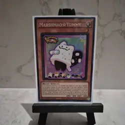 Yugioh Marshmao☆Yummy DOOD-EN024 Secret Rare 1st Edition NM - Pack Fresh - Image 1