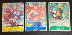 One Piece Card Game TCG P-112 P Nami Zoro Bandai Japan Promotion Special Version - Image 1