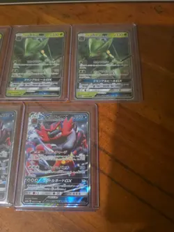 7x pokemon GX card lot english & japanese assorted sets - Image 4