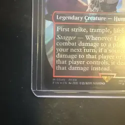 Lightning, Army of One (0545) (Borderless) (Surge Foil) Final Fantasy Foil - Image 4