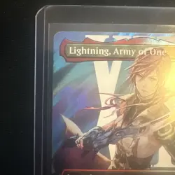 Lightning, Army of One (0545) (Borderless) (Surge Foil) Final Fantasy Foil - Image 5