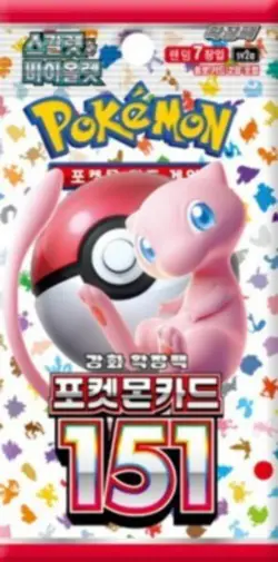 Pokemon 151 (Korean) - Pokemon TCG SV2A Booster Pack - Image 1