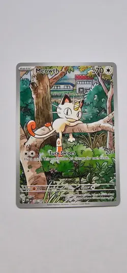 Meowth 106/094 - Phantasmal Flames - Pokemon TCG Illustration Rare - Image 1