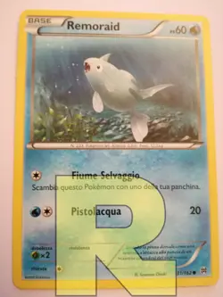 Remoraid ® 31/162 ® Comune ® Pokemon ® Italiano ® EX - Image 1