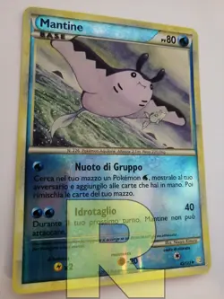 Mantine ® Heartgold Soulsilver 45/123 ® Reverse Holo Foil ® Pokemon Italiano EX - Image 1