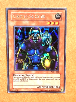 yugioh Kinetic Soldier WC4-002 Secret Rare Unlimited Edition Played - Image 4