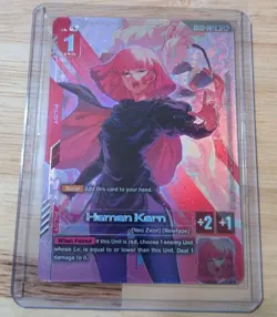 Haman Karn Newtype Challenge Promo English FOIL Gundam Card Game - Image 1
