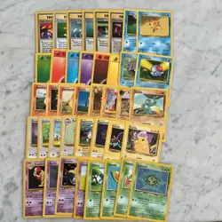 Pokemon Card Lot 1999 WOTC 40 Different Cards All NM, Never Played - Image 1