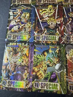 Set of 9 Dragon ball Heroes Premium Foil Holo Full Art Character Cards CCG - Image 5