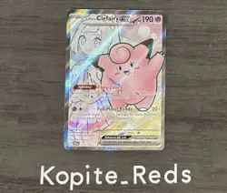 Pokemon TCG - Lillie’s Clefairy EX - Journey Together- Ultra Rare - 173/159 - M - Image 1