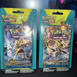 Pokemon XY Breakpoint 2 booster pack blister w/ pin - Kangaskhan and Mega Gengar - Image 1