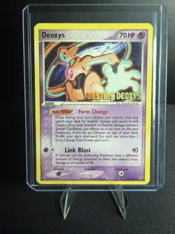 Pokemon Deoxys DESTINY DEOXYS PROMO REVERSE HOLO STAMPED 16/107 MP - Image 1