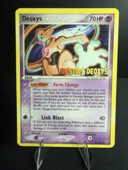 Pokemon Deoxys DESTINY DEOXYS PROMO REVERSE HOLO STAMPED 16/107 MP - Image 3