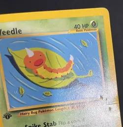 Weedle - 70/75 - Common 1st Edition - Neo Discovery - Pokemon Card - DMG - Image 4